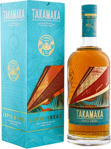 Takamaka Bay Spiced Rum Flasche